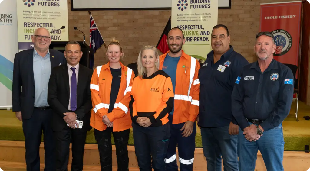 Group of people at a Building Futures event