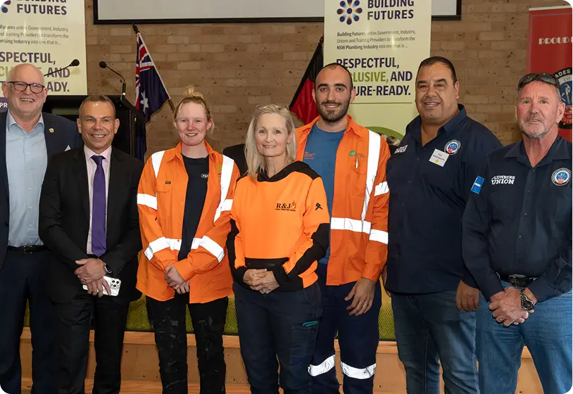 Group of people at a Building Futures event
