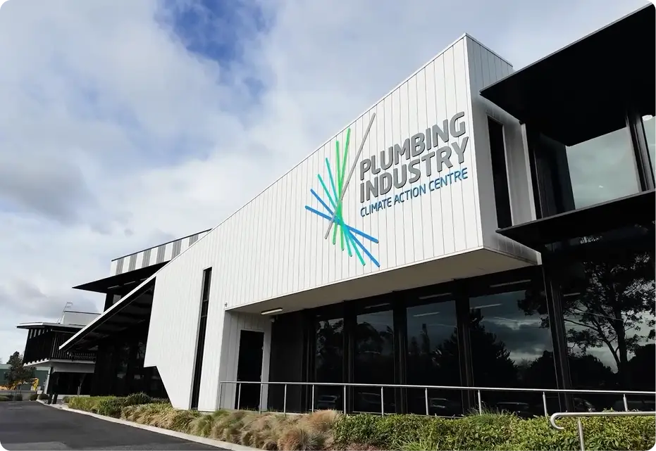 Plumbing Industry Climate Action Centre building exterior