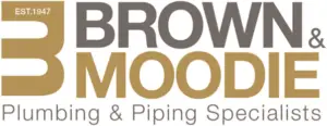 Brown & Moodie plumbing & piping specialist logo
